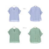 ゆったりガーゼブラウストップス レディース スキッパー | KOBE LETTUCE | 詳細画像21