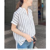 ゆったりガーゼブラウストップス レディース スキッパー | KOBE LETTUCE | 詳細画像19