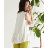 オフホワイト | 選べる2タイプ汗じみさよならカットジョーゼットブラウストップス[C5534] | KOBE LETTUCE