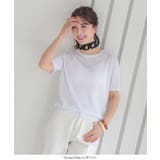 クルーネックサマーニットトップス レディース トップス | KOBE LETTUCE | 詳細画像6