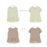 選べる2タイプ汗じみさよならカットジョーゼットブラウストップス[C5534] | KOBE LETTUCE | 詳細画像25 