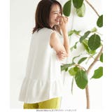選べる2タイプ汗じみさよならカットジョーゼットブラウストップス[C5534] | KOBE LETTUCE | 詳細画像12 