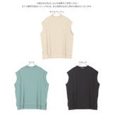 クルーネックフレアトップス レディース スリット | KOBE LETTUCE | 詳細画像12