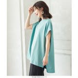 クルーネックフレアトップス レディース スリット | KOBE LETTUCE | 詳細画像9