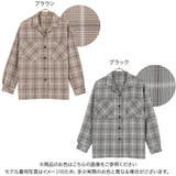 チェック柄ジャケットシャツ レディース トップス | KOBE LETTUCE | 詳細画像2