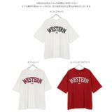 カレッジプリントビッグTシャツ レディース トップス | KOBE LETTUCE | 詳細画像12