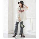 カレッジプリントビッグTシャツ レディース トップス | KOBE LETTUCE | 詳細画像9