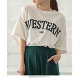 カレッジプリントビッグTシャツ レディース トップス | KOBE LETTUCE | 詳細画像7