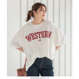 カレッジプリントビッグTシャツ レディース トップス | KOBE LETTUCE | 詳細画像10