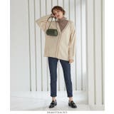 ゆるタートルネックニットプルオーバー レディース トップス | KOBE LETTUCE | 詳細画像12