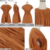 シャーリングブラウス レディース トップス | KOBE LETTUCE | 詳細画像3