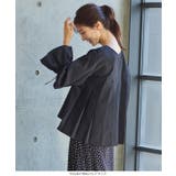バックプリーツキャンディスリーブブラウス レディース トップス | KOBE LETTUCE | 詳細画像14