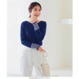 ショルダーボタンニットプルオーバー レディース トップス | KOBE LETTUCE | 詳細画像8 