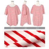 前後2wayボーダービッグTシャツ [C6018] ボーダー | KOBE LETTUCE | 詳細画像28 