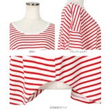 前後2wayボーダービッグTシャツ [C6018] ボーダー | KOBE LETTUCE | 詳細画像29 