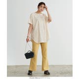 前後2wayボーダービッグTシャツ [C6018] ボーダー | KOBE LETTUCE | 詳細画像9 