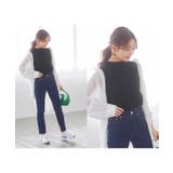 モックネックスリーブレスニット レディース ハイネック | KOBE LETTUCE | 詳細画像11