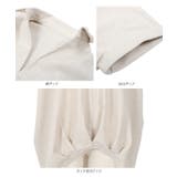 綿麻裾タックスキッパーシャツ レディース トップス | KOBE LETTUCE | 詳細画像22 