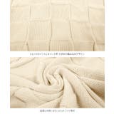 イントレチャートニットトップス レディース ノースリーブ | KOBE LETTUCE | 詳細画像16