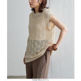 透かし編みニット レディース レイヤード | KOBE LETTUCE | 詳細画像6