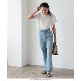 ラッフルスリーブデザインTシャツ［C6138］ | KOBE LETTUCE | 詳細画像7 