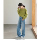 ピスタチオ | ワッフル編みラグランスリーブニット［C6151］ 秋 秋服 | KOBE LETTUCE