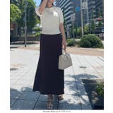 5分袖ハーフリブニットトップス レディース サマーニット | KOBE LETTUCE | 詳細画像6