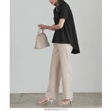 バックギャザーアシンメトリーチュニックTシャツ [C6184] レディース | KOBE LETTUCE | 詳細画像21 