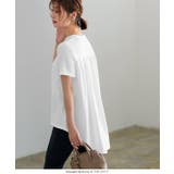 バックギャザーアシンメトリーチュニックTシャツ [C6184] レディース | KOBE LETTUCE | 詳細画像11 