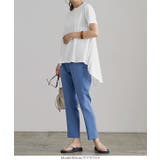 バックギャザーアシンメトリーチュニックTシャツ [C6184] レディース | KOBE LETTUCE | 詳細画像13 