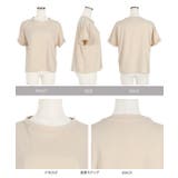 デザインスリーブドルマンゆるTシャツ レディース Tシャツ | KOBE LETTUCE | 詳細画像12