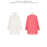 シアービッグシャツチュニック レディース トップス | KOBE LETTUCE | 詳細画像15