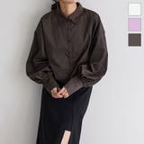 ショート丈ビッグスリーブブラウス 秋 秋服 | KOBE LETTUCE | 詳細画像1