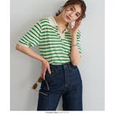 カラーボーダースキッパーニット レディース サマーニット | KOBE LETTUCE | 詳細画像6