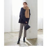 デザインスリーブダイバービッグトップス 秋 秋服 | KOBE LETTUCE | 詳細画像10