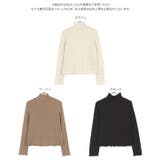 ジャガード風ハイネックフレアスリーブトップス 秋 秋服 | KOBE LETTUCE | 詳細画像11