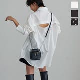 バックオープンビッグシャツチュニック 秋 秋服 | KOBE LETTUCE | 詳細画像1