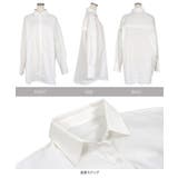 バックオープンビッグシャツチュニック 秋 秋服 | KOBE LETTUCE | 詳細画像12