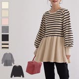 選べる2タイプ パール付きニットプルオーバー［C6505］ | KOBE LETTUCE | 詳細画像1 