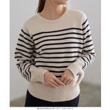 選べる2タイプ パール付きニットプルオーバー［C6505］ | KOBE LETTUCE | 詳細画像15 