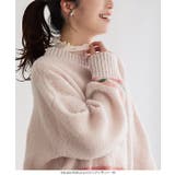 [ 裏起毛 ]暖か裏地レースシアートップス［C6542］ | KOBE LETTUCE | 詳細画像11 