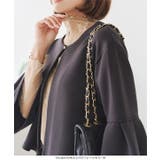 [ 裏起毛 ]暖か裏地レースシアートップス［C6542］ | KOBE LETTUCE | 詳細画像22 