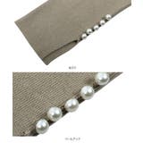 選べる2タイプ パール付きリブニット［C6562］ | KOBE LETTUCE | 詳細画像32 