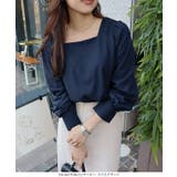 [ 裏起毛 ] 選べる5タイプ あったか裏地付きデザインブラウス［C6564］ | KOBE LETTUCE | 詳細画像24 