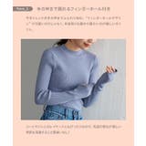 フィンガーホール発熱リブニット［C6579］ | KOBE LETTUCE | 詳細画像8 