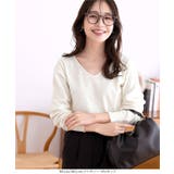 選べる6タイプ アンチピリングかるふわハイゲージニット［C6590］ | KOBE LETTUCE | 詳細画像20 