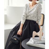 オフ×ブラック | 選べる6タイプ アンチピリングかるふわハイゲージニット［C6590］ | KOBE LETTUCE