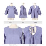 バックシャンボリュームスリーブブラウス［C6600］ | KOBE LETTUCE | 詳細画像10 