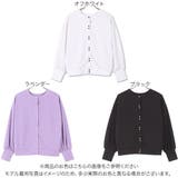 前後2wayパールボタンポンチカーディガン［C6602］ | KOBE LETTUCE | 詳細画像2 