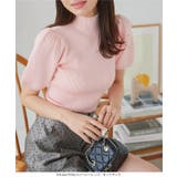 モックネックorスクエアネックぽわんスリーブニットトップス［C6609］ | KOBE LETTUCE | 詳細画像11 